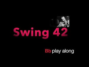 Swing 42 - Gypsy Backing track + score for Bb instruments