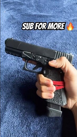 3d printed Glock 19x🫨#2agun#edc#gen3#3d2d#glock#glock19x#g19x#shooting#3dprinting#shootingrange#gen