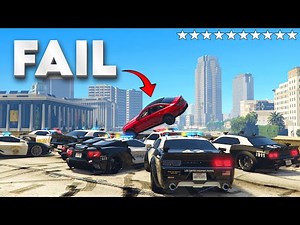 TOP 15 Escape Attempt FAILS of 2025 in GTA 5
