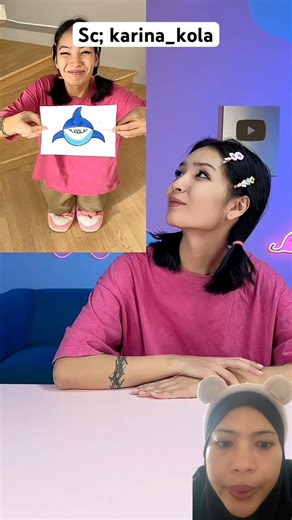 Tutorial membuat gambar ikan hiu di kertas? Kalian bisa begini gak guys? #shorts #shortsvideo