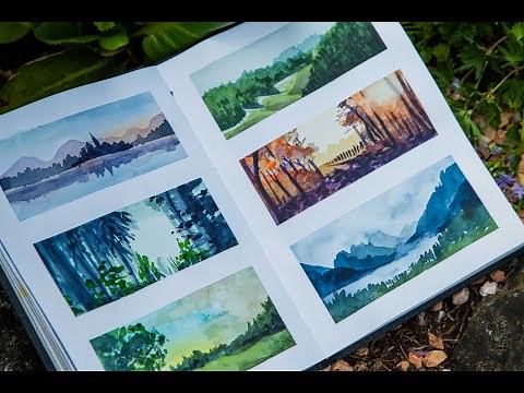 Watercolor Sketchbook Tour