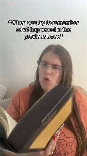 JessikaReadsBooks📚 on Instagram: "Every time when I space out between book series. #bookstagram #canadianbookstagram #funnybookstagram #bookstagramhumor #bookishmemes"