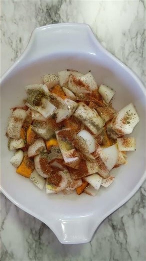 ROASTED Honeynut Squash #shorts (Full Recipe link in Description)