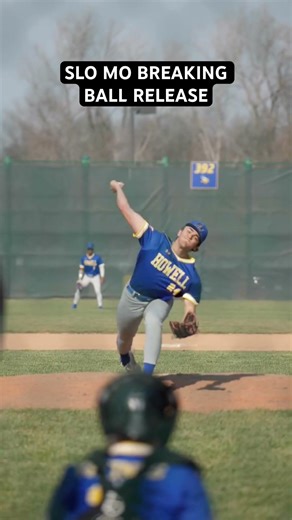 Slo Mo breaking ball release from 2026 mizzou commit Jake Brettschneider