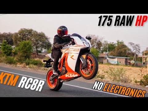 Super Rare KTM RC8R | Full Throttle | 175 Raw Horses🔥