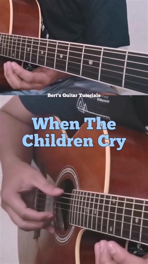 162K views · 3.2K reactions | when the children cry - white lion #guitartutorial #bertsguitartutorials | Bert's Guitar Tutorials | Facebook