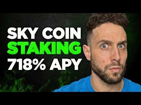 Stake SKY COIN 🚀 A Step by Step Guide to Staking SKY CRYPTO for 718% APR | SKY TOKEN