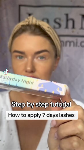 Tutorial 7 day lashes at home | LashMi