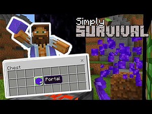 *New* Nether Portal Block Farm 1.16.100 100% in Survival! Minecraft -Tutorial-