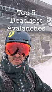 SnowBrains on Instagram: "Top 5 Deadliest Avalanches ever recorded... Never underestimate the power of nature and the destruction it can bring."