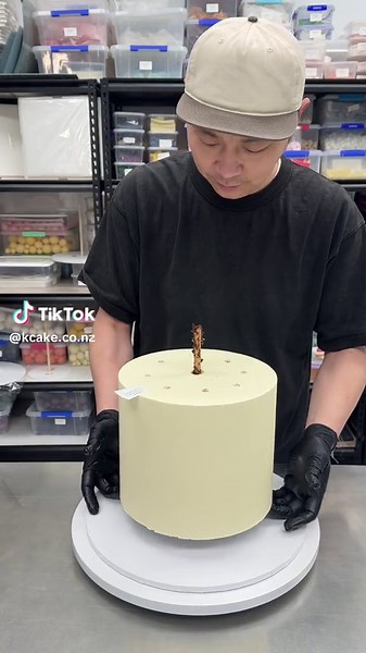 Unique Wedding Cake Design with Modeling Chocolate | Auckland Cakes