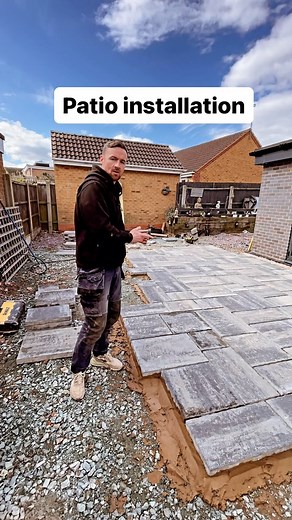 It’s patio season ☀️ . Here are some basics to installing a patio ✅ . #patio #patioinstallation #gardenpatio #gardeninspiration #outdoorliving #slabs #homeimprovement #builder #patioinstaller #explore #quality | D5 Construction LTD