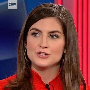 CNN’s Kaitlan Collins says the Oval Office is roughly 30 feet away from the press briefing room, “so if the President really believed this sentiment, he could have walked out there himself and said as much,” but that we have not heard President Donald J. Trump be publicly critical of Rob Porter. http://cnn.it/2nVumXn | CNN