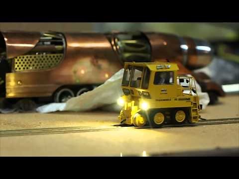 Broadway Limited HO Scale Trackmobile with Custom LEDs