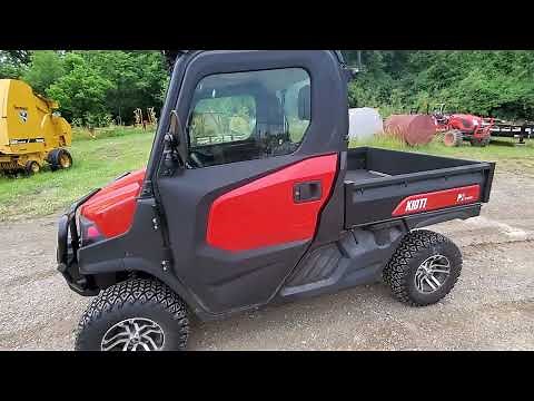 Kioti Tractor K9 2400 Cab UTV Walkaround and Review