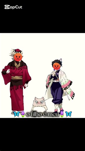 mano vamo falar serio o inosuke bebê é lindo #edit #kny #kimetsunoyaiba #humor #omundodabelinda