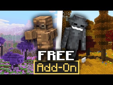 This FREE Biome Addon Will Change Your World (MCPE/Minecraft Bedrock)
