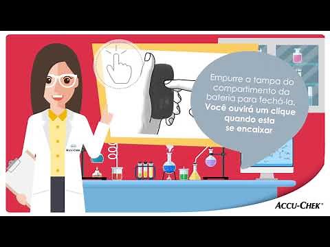 Troca de Baterias do Monitor Accu-Chek Active