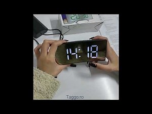 Setting the DT-6507 Mirror Curved Screen Watch
