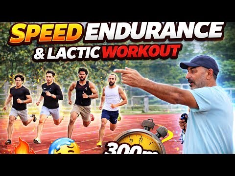 Speed Endurance & Lactic Workout 🔥 300m Pain Session | 400m Training Vlog