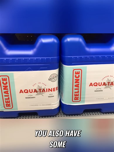 The Most Cost-Effective Water Containers for Preppers #preppersupplies #emergencypreparedness #prepping #survivaltips