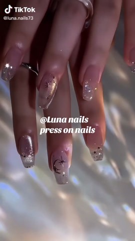 No more over-filing and thinning your nails from salon trips—press-on nails give you the vibe without the harm!#pressonnails #ilovetiktok #fyp #viral