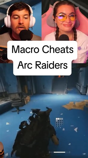 Andrew & Judy on Instagram: "Macro Cheats in ARC Raiders #arcraiders #gaming #tarkov #streamer #reaction"