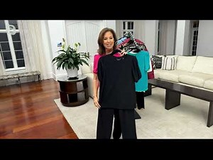 Susan Graver Modern Essentials Liquid Knit Boot Cut Pants on QVC