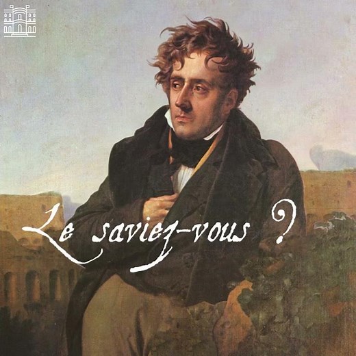 4 septembre 1768 - Naissance de Chateaubriand - 250ème anniversaire