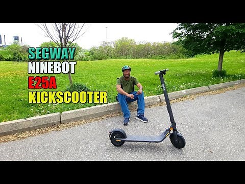 Segway Ninebot E25A Kickscooter First Ride [ Part 2 ]