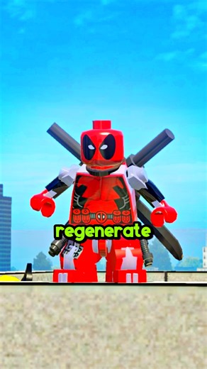 CRAZY Details of DEADPOOL in Lego Marvel Super Heroes #videogames
