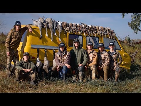 North Dakota Dry Field Duck Hunt! (8 Man Limit)