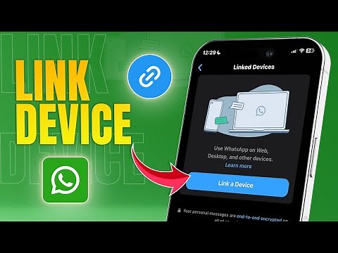 How to Link a Device with WhatsApp with QR Code on iPhone | Add a Device in WhatsApp