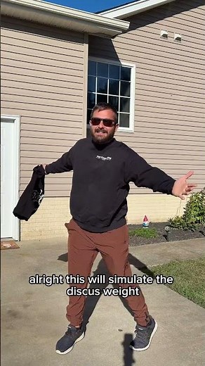 How to practice w/o a discus!