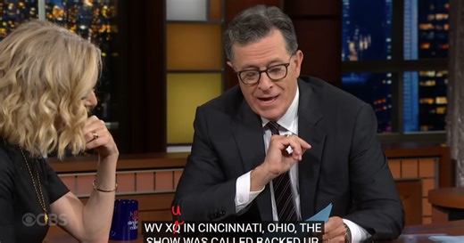WVXU's podcast 'Backed Up' mentioned on Stephen Colbert's 'Late Show'