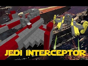 Star Wars Anakin`s and Obi-Wans Jedi Starfighter Minecraft builing instructions