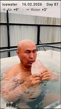 How to take an ice bath? Learn from my experience. Hardening with ice water Cold Exposure Challenge