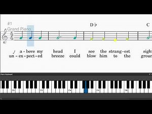 Fiddler On The Roof by Sheldon Harnick - Easy piano tutorials with leadsheet and chords