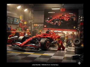 LEGO Technic Ferrari SF-24 F1 Car - Build the Ultimate Racing Machine! | AFOL |