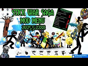 STICK WAR SAGA MOD MENU 😱 | Unlimited Gold, Gems & God Mode | 2025 New Update