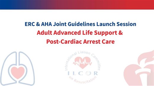 ERC Guidelines 2025 Launch: Adult ALS - Topical Concurrent Session | ERC European Resuscitation Council