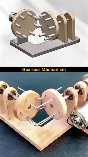 Gearless power transmission - Best Design | Engineering Marvel 🤯 | engineering