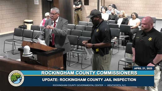 12K views · 36 reactions | (Rockingham County, NC) - Video clip of the April 21, 2025 meeting of the Rockingham County Board of Commissioners - Agenda Item #8 B - Update: Rockingham County Jail Inspection ### | Rockingham Update | Facebook