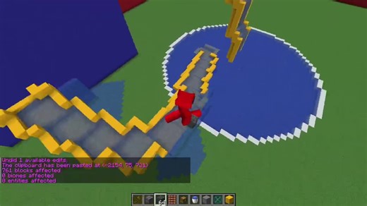 10 Seconds vs 1 Hour WATERPARK Build Challenge in Minecraft