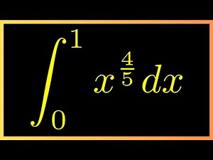 INTEGRAL DEFINIDA COM FRAÇÃO NO EXPOENTE - EXERCÍCIO RESOLVIDO