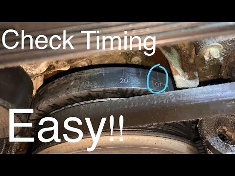 Mercedes Diesel Engine Timing Check 220,250CDI OM651