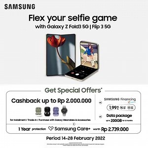 91K views · 1.6K reactions | Fold for Flex mode & snap your selfie effortlessly using Galaxy Z Fold3 5G & Z Flip3 5G, Get special offers worth up to 2mio | Samsung | Facebook