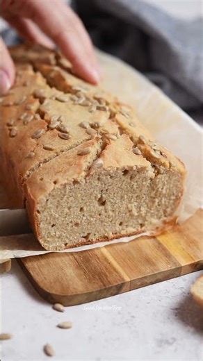 Quick Gluten Free Bread Loaf (No yeast, Vegan)