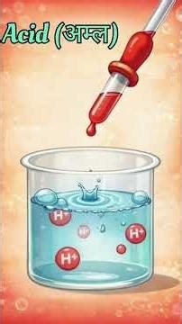Acid। अम्ल। 🧪⚗️🧫#reels #ai #aivideo #facts #science #acid #acidbasesalt #acidbase