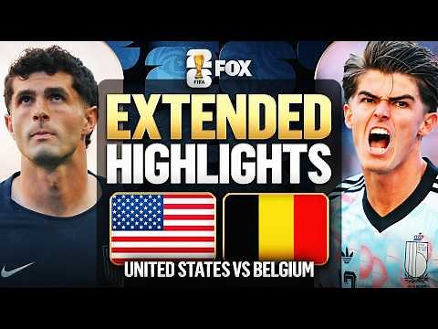 United States vs Belgium Highlights 🌎🏆 2026 FIFA World Cup™ | Round of 16